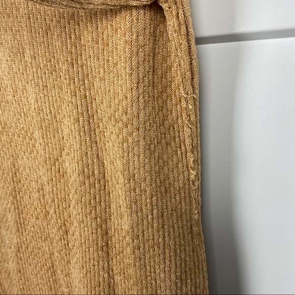 French Rags Vintage gold knit long button cardigan - Picture 8 of 8